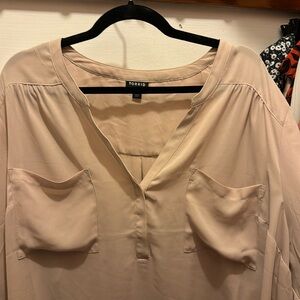 Beige Harper Blouse